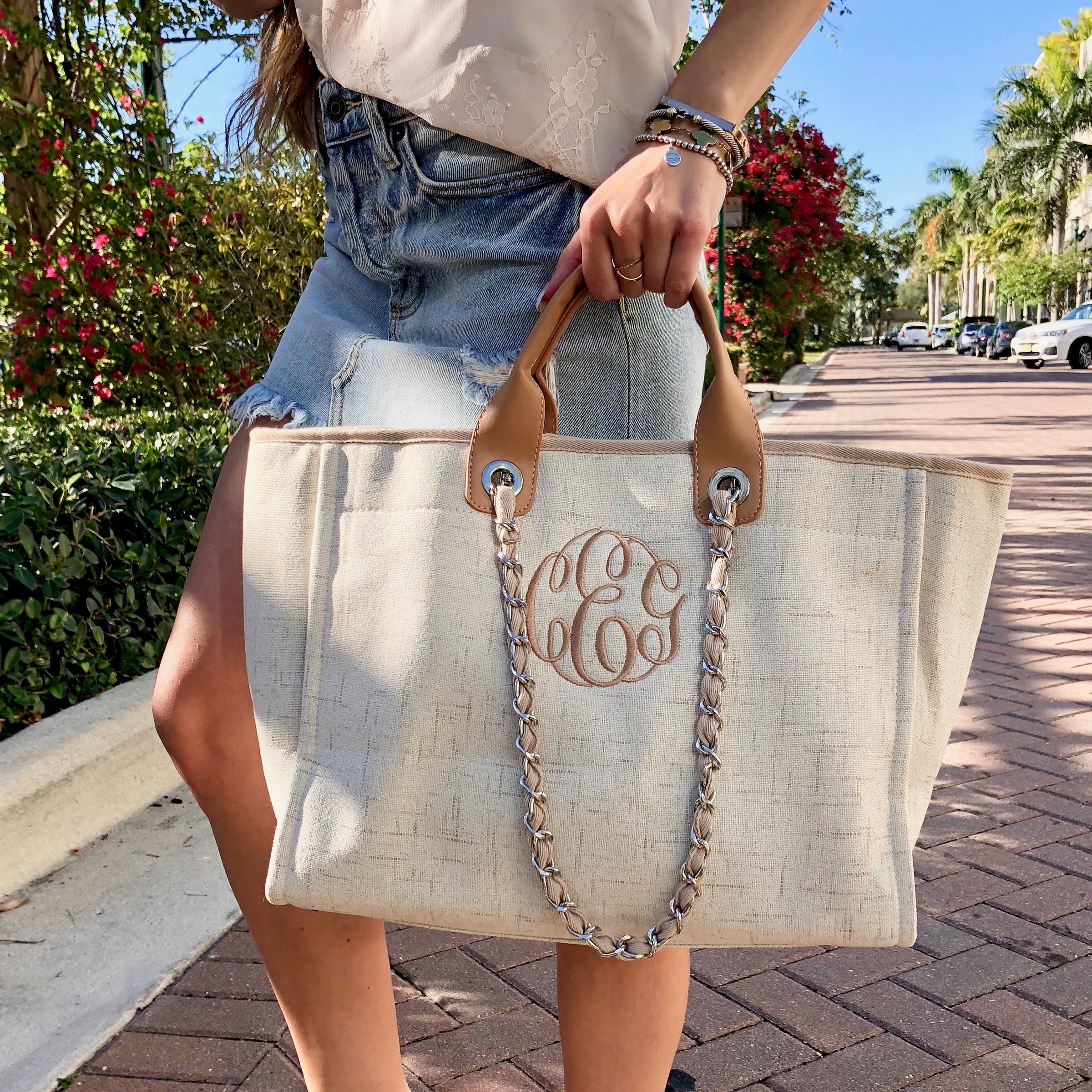 Monogram Coco Tweed Handbag – I Love Jewelry